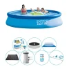 Intex Easy Set Rund 396x84 cm - Pool Comfort Pakke