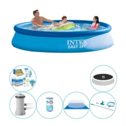 Intex Easy Set Rund 366x76 cm - Pool kombi tilbud