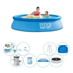 Intex Easy Set Rund 244x61 cm - Deluxe Pool Deal