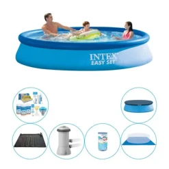 Intex Easy Set Rund 366x76 cm - Pool plus tilbehør