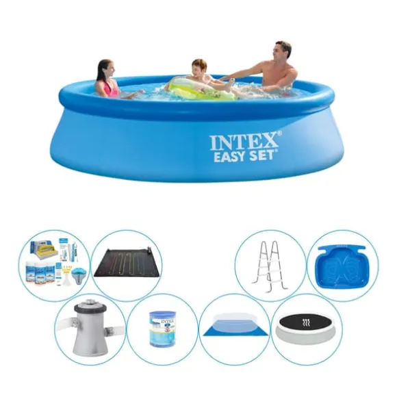 Intex Easy Set Rund 305x76 cm - Deluxe Poolpakke