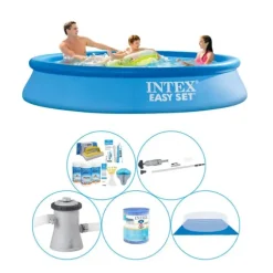 Intex Easy Set Rund 305x61 cm - 6 stk - Pool med tilbehør