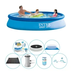 Intex Easy Set Rundt 366x76 cm - Alt i 1 poolsæt