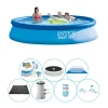 Intex Easy Set Rundt 396x84 cm - Alt i 1 poolsæt