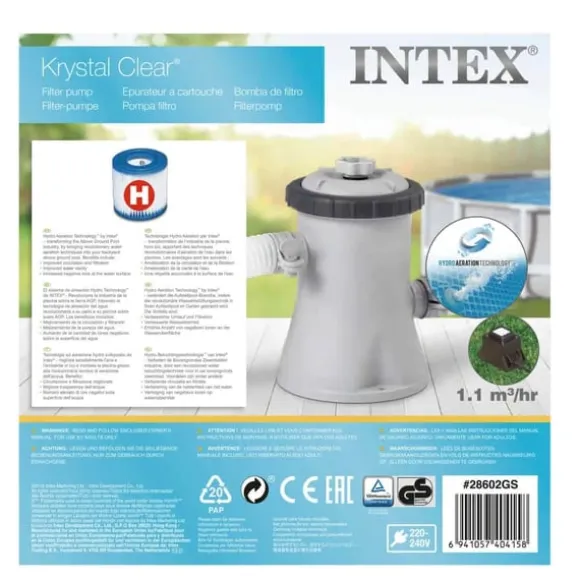 INTEX filterpumpe 1250 l/t. 28602GS