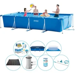 Intex Frame Pool Deal Deluxe Pool - 450x220x84 cm