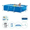 Intex Frame Pool rektangulær pool - 260 x 160 x 65 cm - Rabatpakke