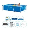 Intex Frame Pool Svømmebassin - 260 x 160 x 65 cm - Samlet Pakke