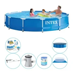 Intex Metal Frame Pool - Deal Deluxe - 305 x 76 cm