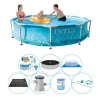 Intex Metalramme Rund Strand 305x76 cm - Pool Comfort Pakke