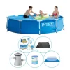 Intex Metalramme Rund 305x76 cm - 6 stk - Pool plus tilbehør