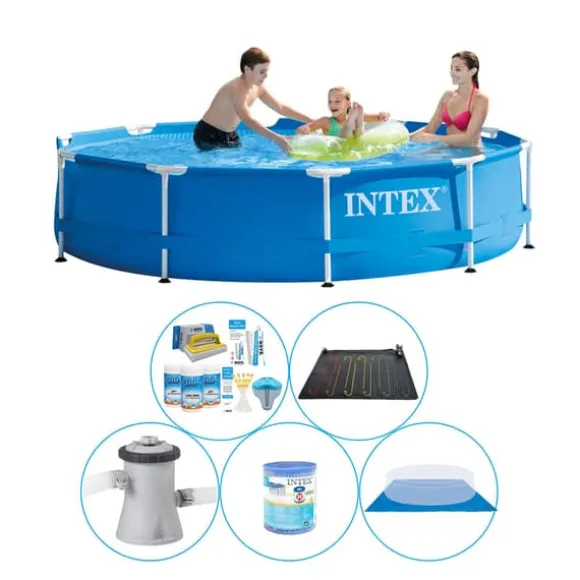 Intex Metalramme Rund 305x76 cm - 6 stk - Pool plus tilbehør