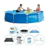 Intex Metalramme Rund 305x76 cm - Alt i 1 poolsæt