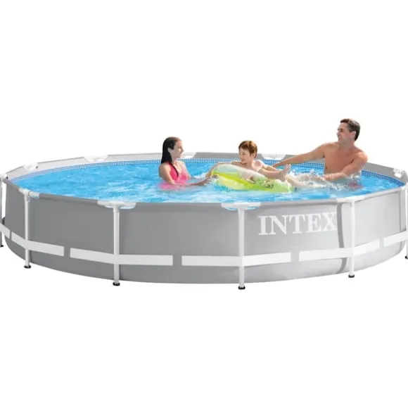 INTEX Prism Frame Premium poolsæt 366x76 cm