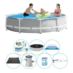 Intex Prisme Ramme Rund 305x76 cm - Pool Super Sæt