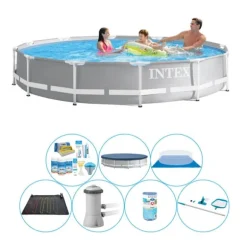Intex Prisme Ramme Rund 366x76 cm - Pool Pack