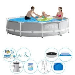 Intex Prisme Ramme Rund 305x76 cm - Deluxe Pool Deal