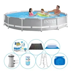 Intex Prisme Ramme Rund 366x76 cm - 8 stk - Pool Super Deal