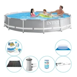 Intex Prisme Ramme Rund 366x76 cm - 7 stk - Pool Deal