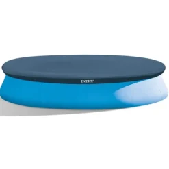 Intex rund oppustelig let sæt swimmingpool - 366 x 76 cm - Blå - Inkluderet tilbehør CB59