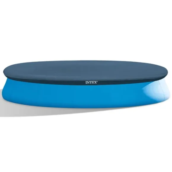 Intex rund oppustelig let sæt swimmingpool - 457 x 84 cm - Blå - Inklusive Tilbehør CB21