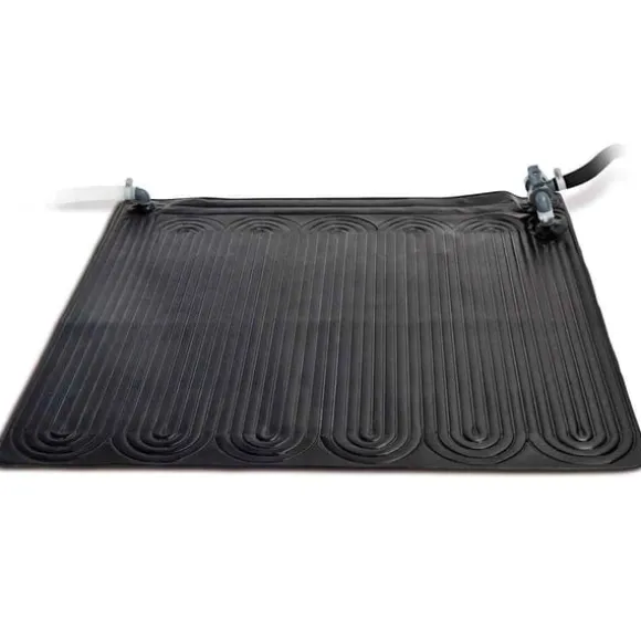 INTEX solvarmere til pool 2 stk. 1,2x1,2 m PVC sort 28685