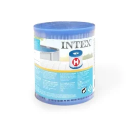 Intex svømmebassin med rektangulær ramme - 220 x 150 x 60 cm - Blå - Inkluderet tilbehør A18