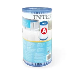 Intex svømmebassin med rektangulær ramme - 450 x 220 x 84 cm - Blå - Inkluderet tilbehør A246