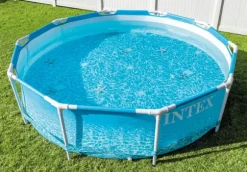 Intex Svømmebassin Metalramme - Svømmebassin Deal - 305x76 cm