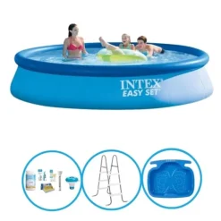 Intex Svømmebassin Nem Sæt 396x84 cm - Med tilbehør