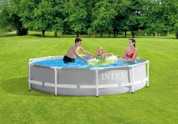 Intex Svømmebassin Prisme Stel 305x76 cm - Svømmebassin Sæt