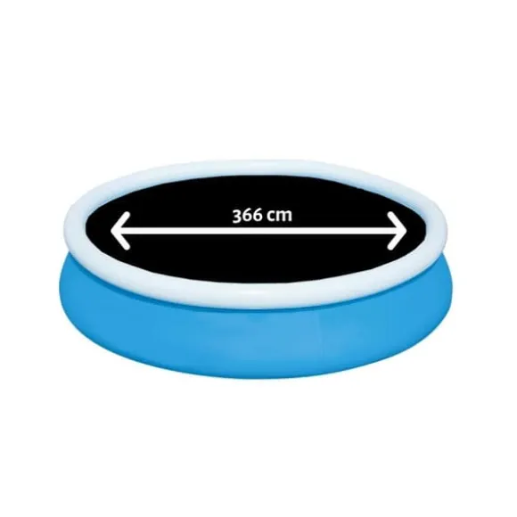 Intex swimmingpool - Prismeramme - 366 x 76 cm - Inklusiv solsejl & filterpumpe