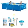 Intex swimmingpool - Rammebassin - 300 x 200 x 75 cm - Inklusiv WAYS vedligeholdelsespakke