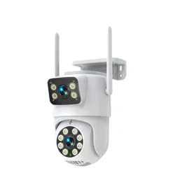IP Kamera, 8MP Opløsning, To-Vejs Lyd,EU stik, 1 stk kamera