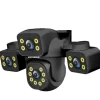 IP Kamera, 15MP Ultra HD, Farve Natvision,EU Stik, 15MP WIFI NO Kort