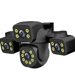 IP Kamera, 15MP Ultra HD, Farve Natvision,EU Stik, 15MP WIFI NO Kort