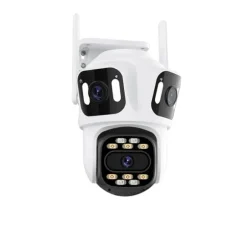 IP-kamera, tre linser, WiFi-forbindelse,1PCS Ingen Kort
