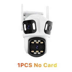 IP-kamera, tre linser, WiFi-forbindelse,1PCS Ingen Kort