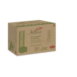 ITALIA fyrkantig blomlåda med spaljé - 30L - Plast - Antracit