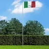 Italiensk flag i holdbart polyester - Farverigt blikfang | Størrelse: 90x150 cm