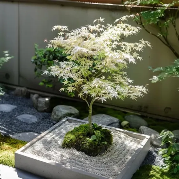 Japansk ahorn - Acer palmatum 'Ukigumo' - Højde 50-60cm - ⌀19cm