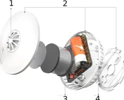 Jemay GS592 Røgsensor 2 stk.