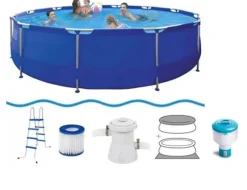 Jilong Avenli - swimmingpool med pumpe - 450 x 90 cm - komplet