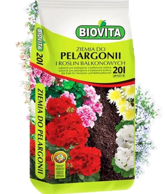 Jord til pelargonier og altanplanter 20L