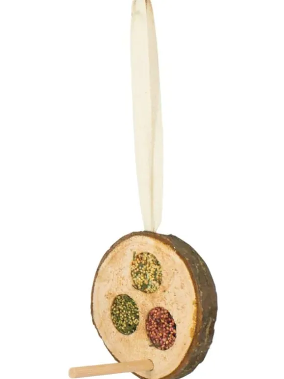 JR FARM - Disc Trio - lækre godbidder til leg og gnask til alle papegøjer 70g