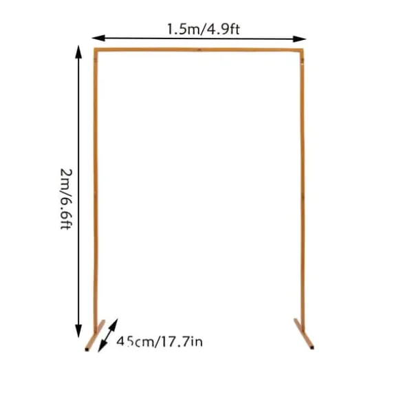 Justerbar bueholder, alsidige højdeindstillinger, robust jernmateriale,2 1,5 m, L