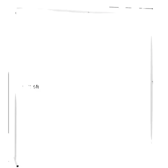 Justerbar bueholder, alsidige højdeindstillinger, robust jernmateriale,2 2m, L