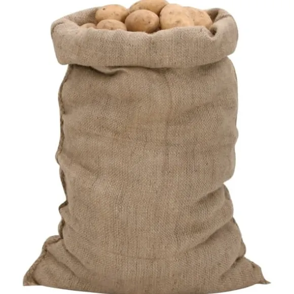 Jutesække 5 stk. 60x105 cm 100% jute | Økologisk og multifunktionel | Størrelse: 60x105 cm
