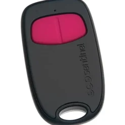 2-kanals fjernbetjening - SCS SENTINEL - SimplyControl - Fuchsia, rækkevidde 40m, frekvens 433,92 MHz, CR2032 lithiumbatteri inkluderet