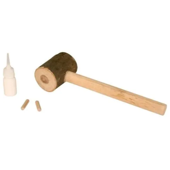 KERBL Birdhouse - Kit för montering av dig själv för fåglar - 36x12x14cm